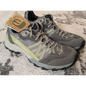 Scarpa Epic Hiking Shoes Womens Size 7 Green Gray‎ Outdoor NWT